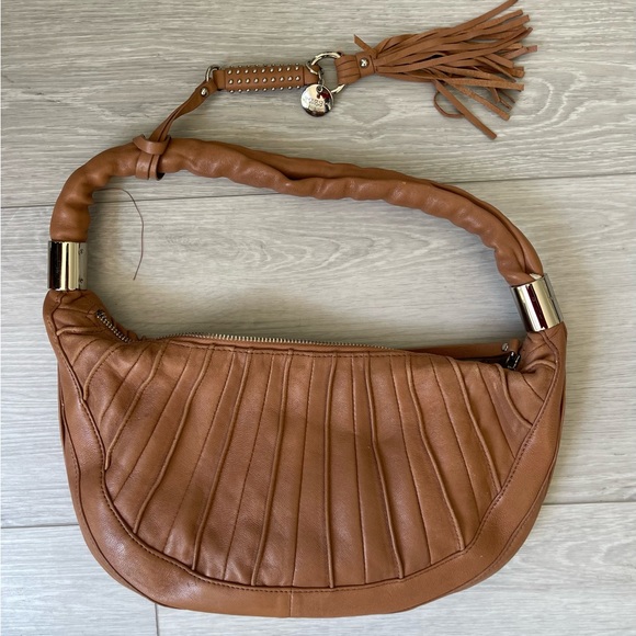 Italian vintage brown leather bag